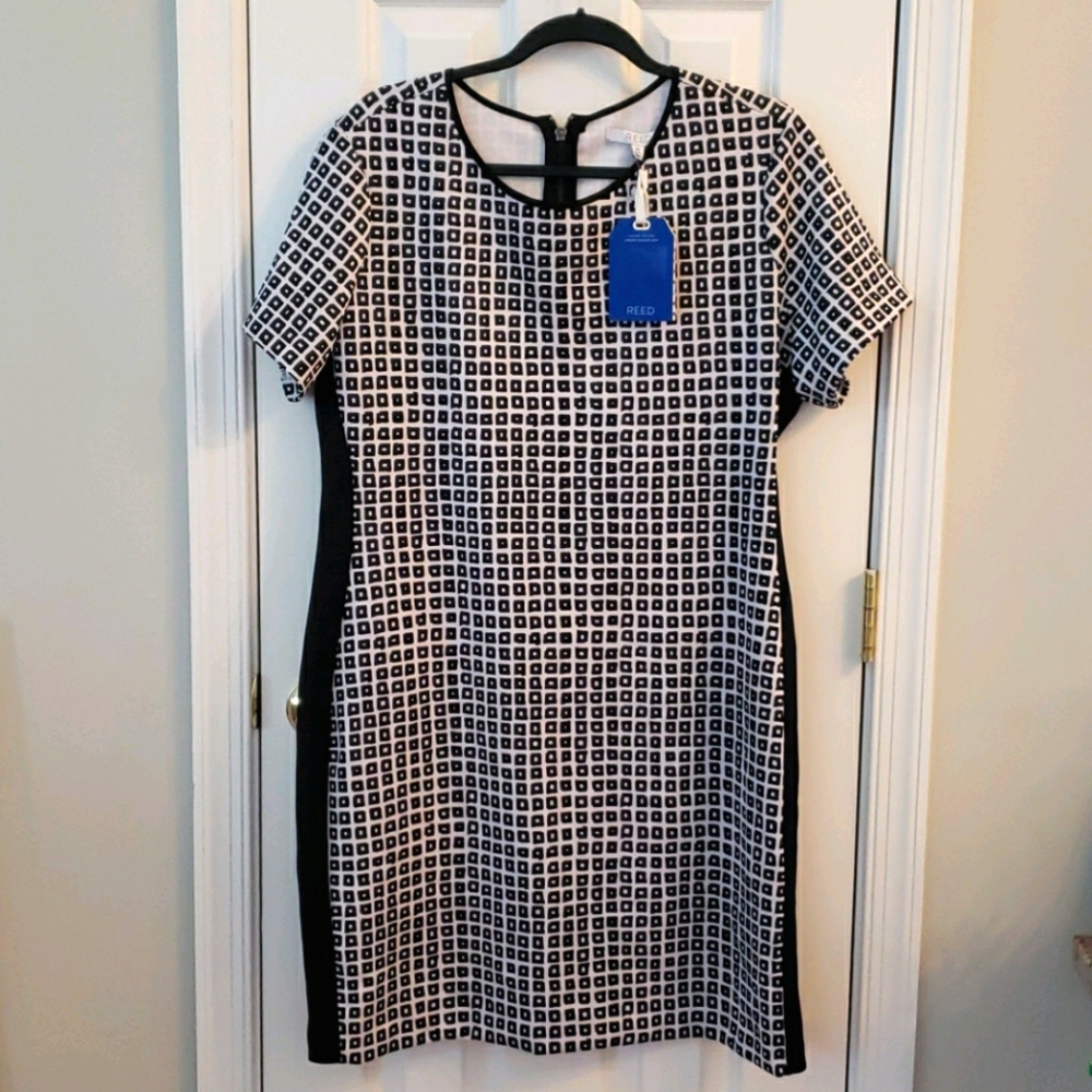 NWT Black & White Dress